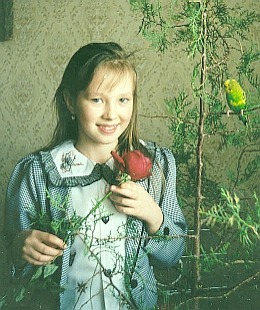 Анастасия в январе 1998 года